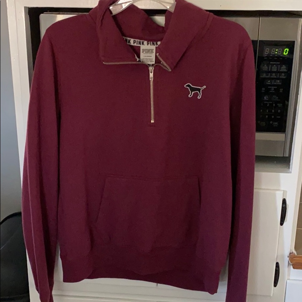 PINK quarter zip